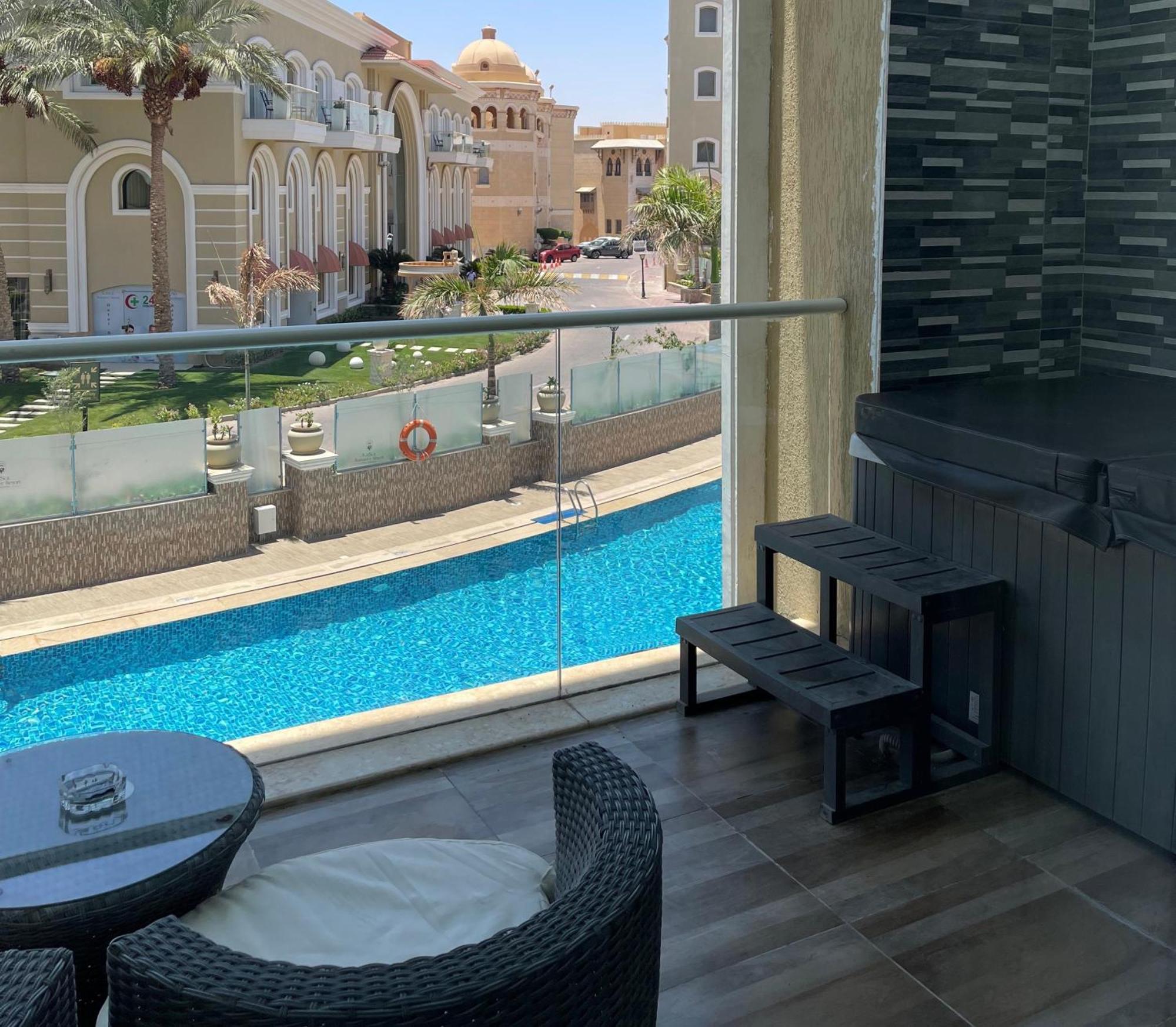 Kaisol Romance Resort Sahl Hasheesh - Adults Only Hurghada Bagian luar foto The View from the balcony of a hotel room